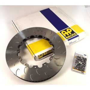 AP Racing GTR J-HOOK R35 jobb első féktárcsa szerelékkel, Brake Disc Bobbin kit RH NO BELLS